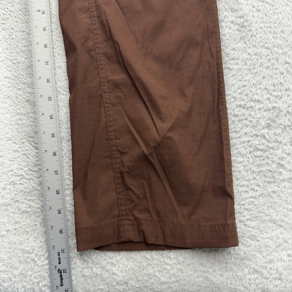 Eddie Bauer First Ascent Guide Pro Pants Mens 35x32 Brown Hiking Stretch Cargo